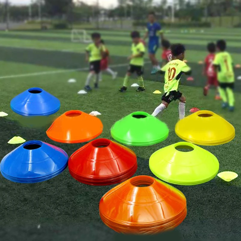 طقم تدريب مخروطي لكرة القدم لل - مراجعة Football Training Cone وسعره