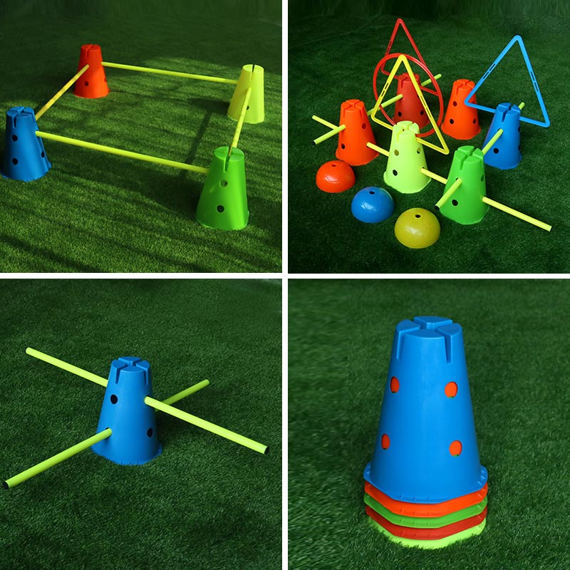 معدات تدريب رياضية، أقماع علام - مراجعة Football Training Cone وسعره